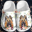 Funny Dog Clog Shoess Shoes Puppy Flower Clog Shoesbland Clogs Gifts For Schoolgirl - FL-Dog02