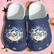 Busch Beer Funny Custom Clog Shoess Shoes Clogs - Busch Beer Beach Shoe Gifts For Men Women Fathers Day 2022 Birthday Gifts