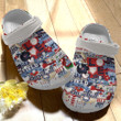 Flower Sticker Baseball Clog Shoess Shoes For Batter - Hack Little Slugger Clogs Birthday Gift - Baseball-B18
