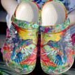 Lively Hummingbird Shoes - Colorful Bird Clog Shoess Clogs Gift For Mothers Day - Lively-HMB
