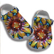 Gypsy Flower Hippie Shoes Clog Shoesbland Clogs Clog Shoess Gifts For Young Girls - Sunf-HP23