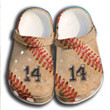 3D Baseball Ball Clog Shoess Shoes Clogs For Batter - Funny Baseball Custom Clog Shoess Shoes Clogs For Men Women