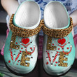 Leopard Nurse Shoes - Love Nurse Life Clogs Clog Shoess Gift - Leopard-3NR