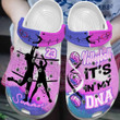 It's In My DNA Clog Shoess Shoes - Summer Time For Volleyball Sport Clogs Gift For Birthday Christmas - DNA-Volleyball