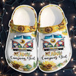 Camping Girl Crocs Shoes For Girl - Sunflower Hippie Crocbland Clog Birthday Gifts For Niece Daughter - Gigo Smart