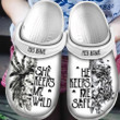 Lion She Keeps Me Safe Clogs Crocs Shoes Birthday Gifts for Boyfriend Husband - LN-Safe153 - Gigo Smart