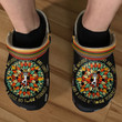 Love Yoga Pattern Clogs Crocs Shoes Gift For Christmas Thanksgiving Birthday - LV-Yoga285 - Gigo Smart