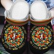 Love Yoga Pattern Clogs Crocs Shoes Gift For Christmas Thanksgiving Birthday - LV-Yoga285 - Gigo Smart