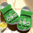 Shamrockin With My Gnomes Clogs Crocs Shoes Patrick Day Gift For Friends - Shamrockin275 - Gigo Smart