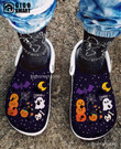 Cute Boo Ghost Night Moon Clog Shoes Shoes Clogs For Daughter Halloween - Grandma Pumpkin Clog Shoes Shoes Birthday Gifts Mother - Gigo Smart