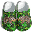 Sloth Grandma Grandaughter Sloth Croc Shoes Mother Day- Sloth Lazy Lover Crocs Shoes For Women - CR-NE0489 - Gigo Smart