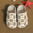 Funny Hippie Bus Peace Crocs Shoes Crocbland Clogs Gifts For Kids - Bus-HT3 - Gigo Smart