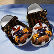 Black Labrador and Pumpkin Clogs Crocs Shoes Gifts for Halloween - BLabrador145 - Gigo Smart