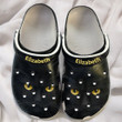 Angry Black Cat Personalized Shoes Crocs Clogs Gifts For Daughter - Angry-Cat - Gigo Smart