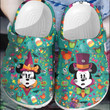 Party Mickey Mouse Sticker Happy Custom Shoes Crocs Clog For Women - MCM-CR231