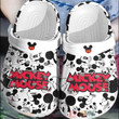 Cute 101 Mickey Mouse Custom Shoes Crocs Clog For Women Daughter - MCM-CR247