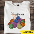 Crochet and Knitting OK Tshirt NLA10DEC21CT1