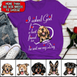I Asked God For A Best Friend So He Sent Me My Dog Heart Form Dorin Personalized Gift For Dog Mom Dog Dad Unisex Dorin T-shirt DHL05JAN22TP1
