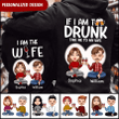 If I Am Too Drunk Take Me To My Wife Custom Couple Black Hoodie Gift For Couples Ntk06jan22tt1