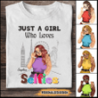 Just A Girl Who Loves Selfies Dorin Personalized Shirt NLA24FEB22VA1