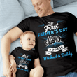 First Father's Day Baby Onesie Shirt Personalized Father's Day Gift