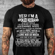 Shirt For Husband - I'm A Spoiled Husband From Awesome Wife