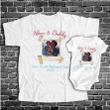 Personalized Our First Father's Day T Shirts Gift For Dad And Baby
