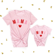 Mama Mini Love You Most T-Shirts Gift For Mom And Baby