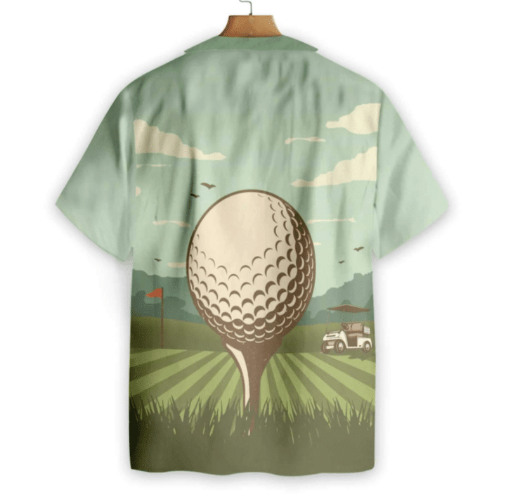 Golfing Under The Beautiful Sky Hawaii Shirt Gift For Birthday - HWG08