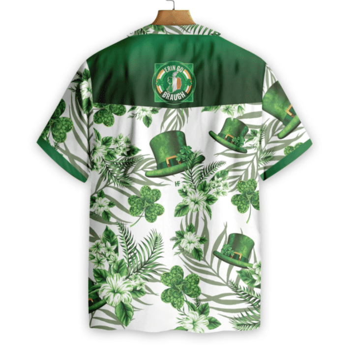 Hat with Clover Royal Patrick's Day Hawaii Shirt Gift For Men Women - HWH10