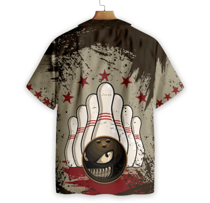 Scary Bowling Sport Hawaii Shirt Birthday Gift For Male Female - HWH16