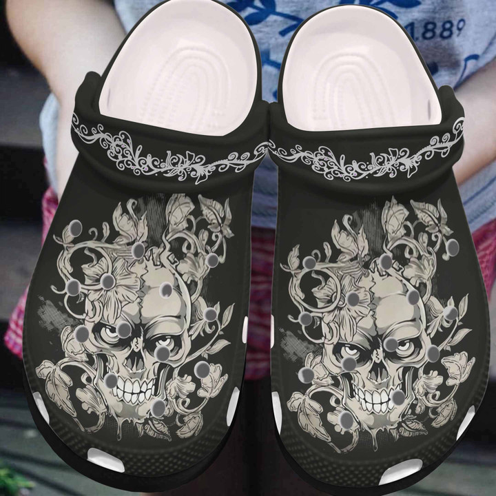 Flowering Skullcap Shoes Clog Shoesbland Clog Clog Shoess Gifts For Men Women - FL-Scap