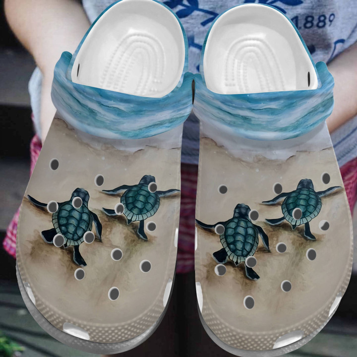 Turtle Friends To The Sea Shoes Clog Shoess Clog Shoesbland Clogs For Women Men - Friends-TT