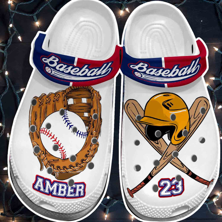 Player Baseball Equipment Shoes Clog Shoess Clogs Gifts For Son Daughter - Baseball-B99
