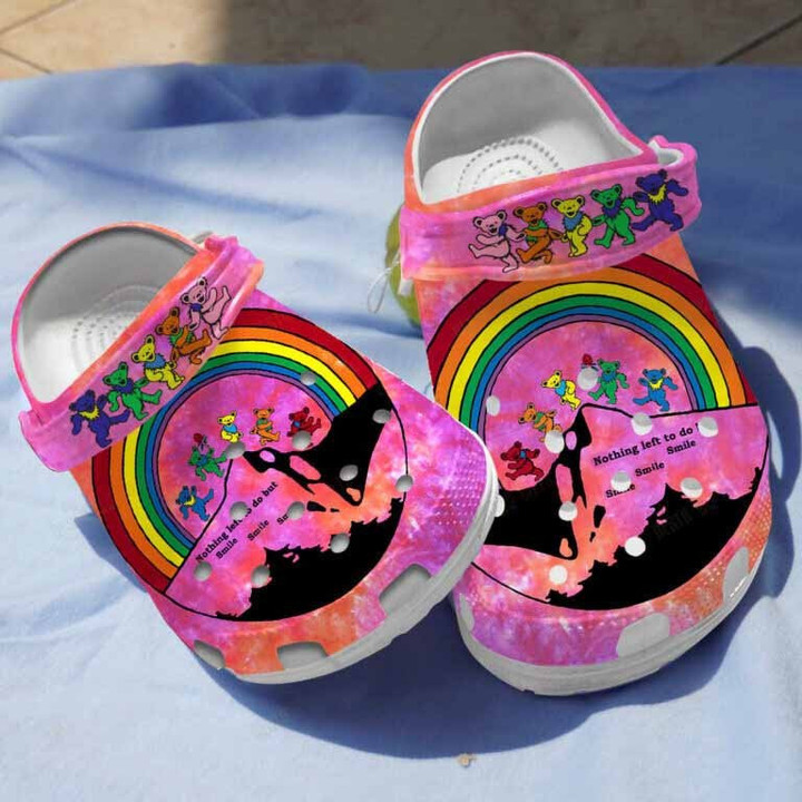 Let Smile With Baby Bears Clogs Crocs Shoes Birthday Gifts For Children - BBear240 - Gigo Smart