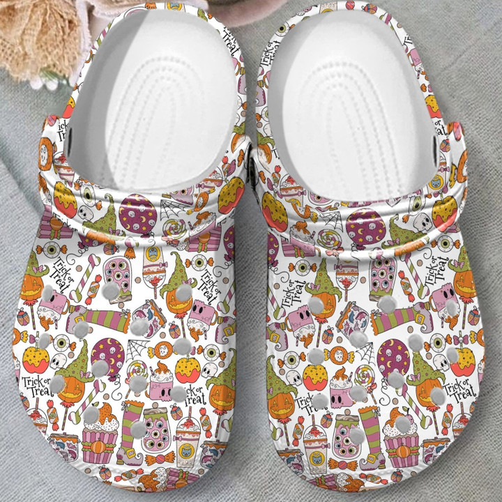 Funny World Halloween Shoes Crocs Crocbland Clogs Gift For Boy Girl - World-HLW - Gigo Smart
