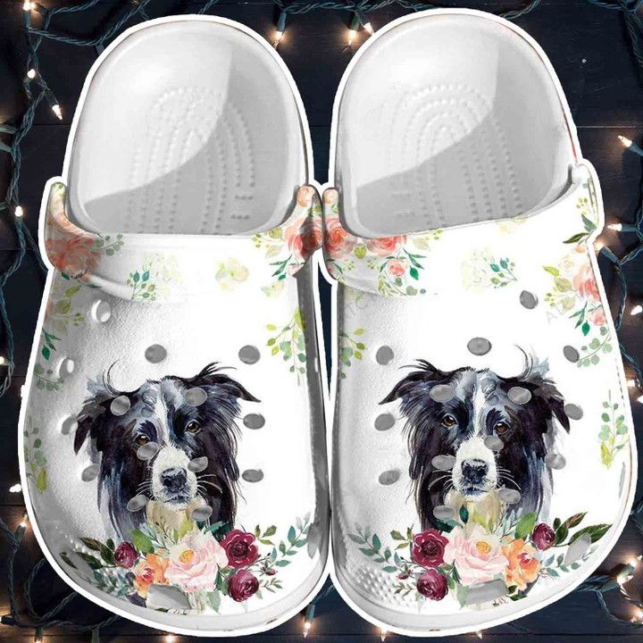 Dog Flower Croc - Animal Shoes Crocbland Clog Gifts For Niece - FL-Dog - Gigo Smart