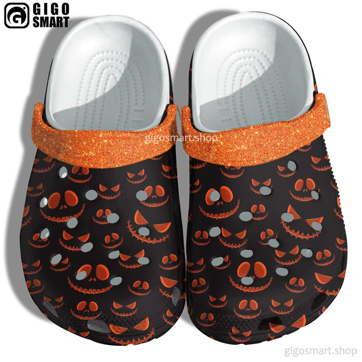 Jack Scary Face Ghost Clog Shoes Shoes Clogs For Son Halloween - Nightmare Clog Shoes Shoes Birthday Gifts Father - Gigo Smart