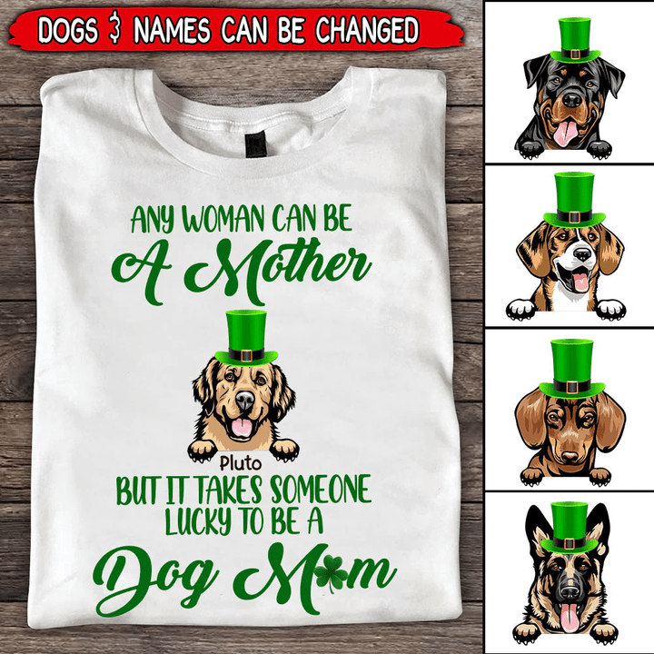 Dog Mom Dorin Personalized Patrick;s Day Shirt NVL14FEB22TP3