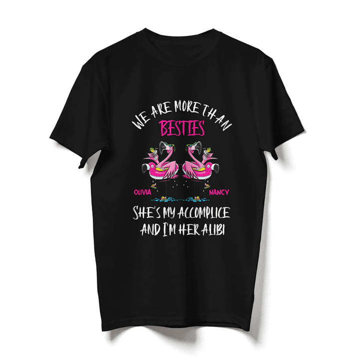 Best Friends Accomplice Alibi Funny Friendship Personalized Shirt