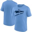 Men's Nike Light Blue Tampa Bay Rays Swoosh Town Performance T-Shirt