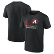 Men's Fanatics Branded Black Arizona Diamondbacks 2022 MLB Spring Training Cactus League Horizon Line T-Shirt