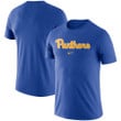 Men's Nike Royal Pitt Panthers Essential Wordmark T-Shirt