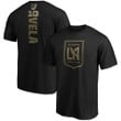 Men's Fanatics Branded Carlos Vela Black LAFC Playmaker Name & Number T-Shirt