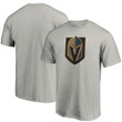 Men's Fanatics Branded Gray Vegas Golden Knights Team Primary Logo T-Shirt