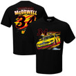 Men's Hendrick Motorsports Team Collection Black Michael McDowell Fuel T-Shirt