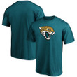 Men's Fanatics Branded Teal Jacksonville Jaguars Team Lockup Logo T-Shirt