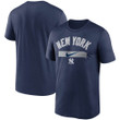 Men's Nike Navy New York Yankees City Legend Practice Performance T-Shirt