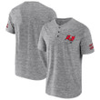 Men's NFL x Darius Rucker Collection by Fanatics Heathered Gray Tampa Bay Buccaneers Slub Henley T-Shirt