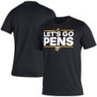 Men's adidas Black Pittsburgh Penguins Dassler Creator T-Shirt